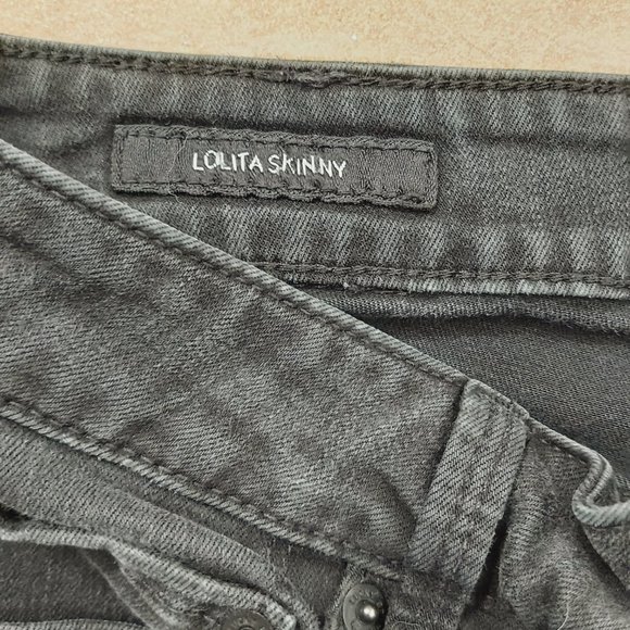 Lucky Brand Jeans Women Size 29 or 8 Black Lolita Skinny 28 Inseam Los Angeles - Picture 10 of 13